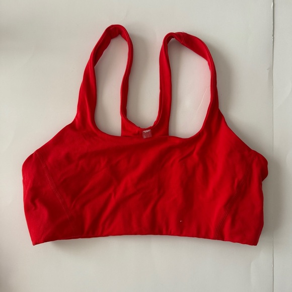 Free People Red Never Better Leggings and Bra Set - Picture 3 of 8